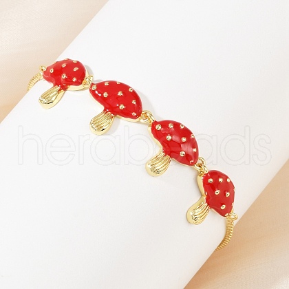 Brass Micro Pave Clear Cubic Zirconia Slider Bracelets BJEW-Z126-03G-1