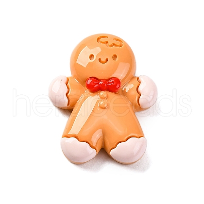 Christmas Series Opaque Resin Cabochons RESI-Q010-02F-1