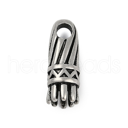 304 Stainless Steel Pendants STAS-F310-05AS-01-1
