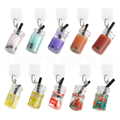 10Pcs Plastic Mobile Dustproof Plugs PALLOY-OC00027-1