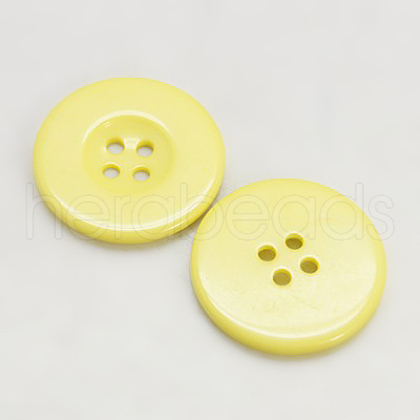 Resin Buttons RESI-D033-20mm-07-1