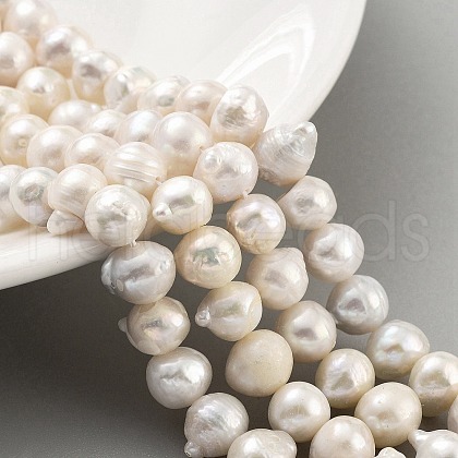 Natural Cultured Freshwater Pearl Beads Strands PEAR-C003-15A-1