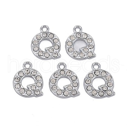 Alloy Pendants ALRI-N039-001Q-RS-1