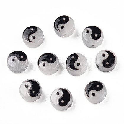 Luminous Transparent Acrylic Beads LACR-T001-01-1
