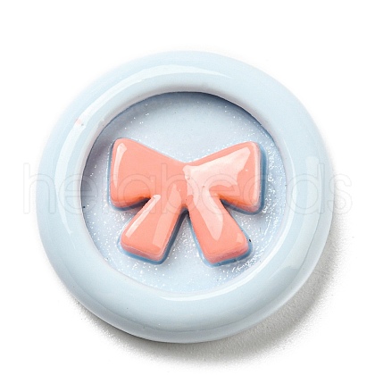 Opaque Resin Cabochons CRES-P025-B03-1