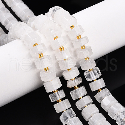 Natural Quartz Crystal Beads Strands G-T140-25-1