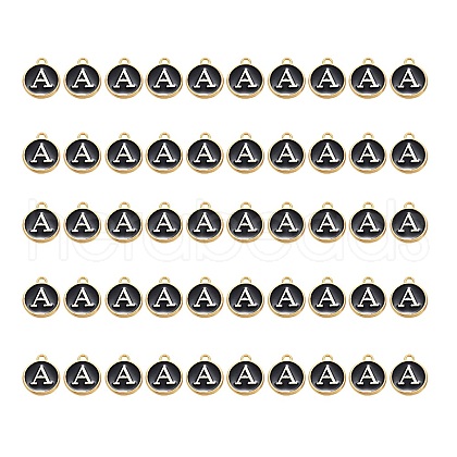 Golden Plated Alloy Charms ENAM-SZ0001-25B-A-1