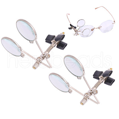 CHGCRAFT 2Pcs Handheld Magnifying Glass TOOL-CA0001-32-1