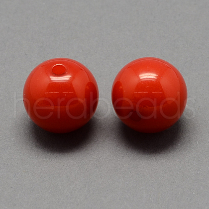 Imitation Jelly Acrylic Beads JACR-R001-8mm-04-1