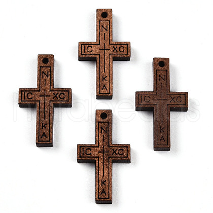 Natural Wood Pendants WOOD-N016-64-01-1