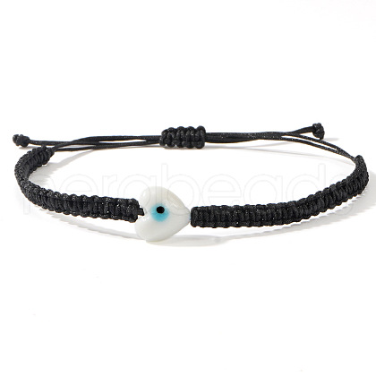 Bohemian Style Glass Beads Braided Bead Bracelets FR5160-2-1