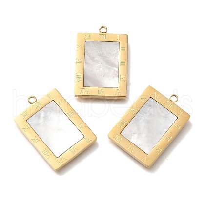 PVD Vacuum Plating 304 Stainless Steel Pendants STAS-S148-05G-1