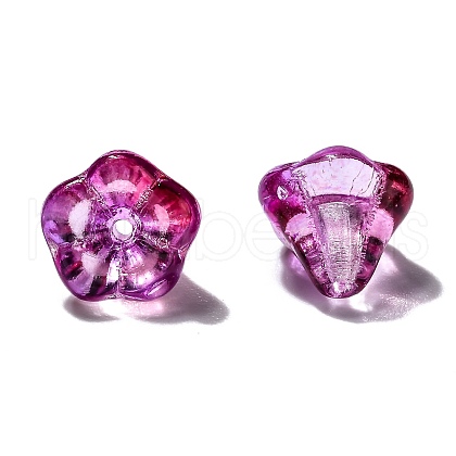 Transparent Czech Glass Beads GLAA-G070-05D-012-1
