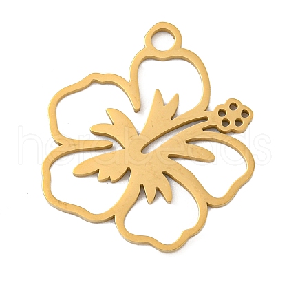 Ion Plating(IP) 304 Stainless Steel Pendants STAS-B056-17G-03-1