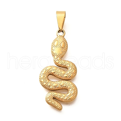 201 Stainless Steel Pendants STAS-Q344-03B-G-1