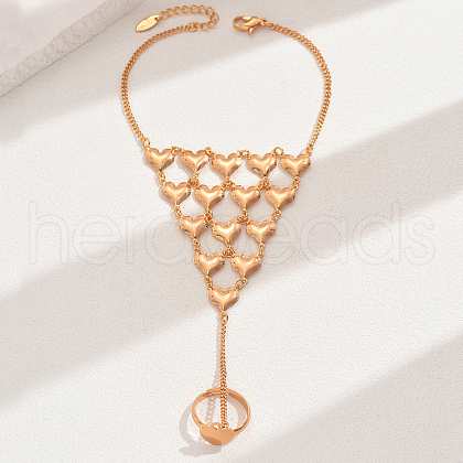 Vintage Classic Brass Ring Bracelets for Women LD2597-2-1