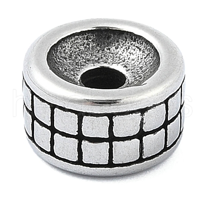 304 Stainless Steel Beads STAS-H219-08AS-1