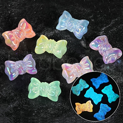 Luminous Glow in the Dark Acrylic Beads PW-WG91734-02-1