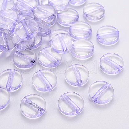 Transparent Acrylic Beads TACR-S154-09A-47-1