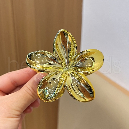 Flower Plastic Claw Hair Clips PW-WG12466-02-1