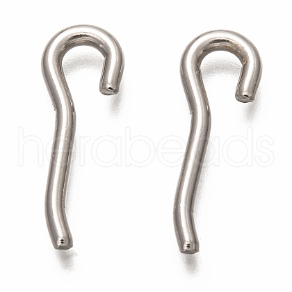 Non-Tarnish 304 Stainless Steel Eye Pin Peg Bails STAS-H133-20P-1