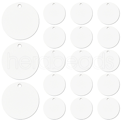SOFPLATE 25Pcs Aluminum Pendants FIND-SP0002-68A-02-1