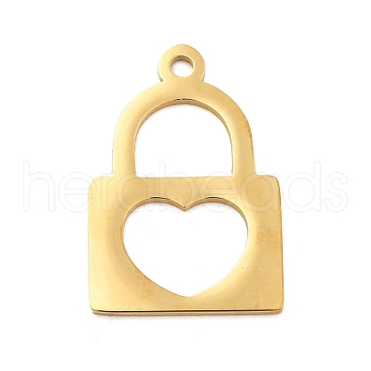 PVD Vacuum Plating 304 Stainless Steel Pendants STAS-WH0016-05-G02-1