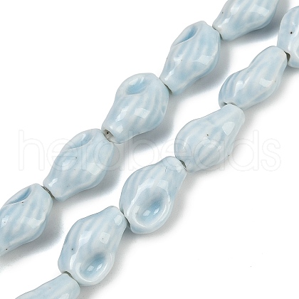 Ocean Series Handmade Porcelain Beads PORC-R002-04A-07-1