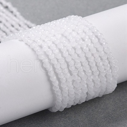 Glass Imitation Jade Beads Strands GLAA-H021-05-01-1