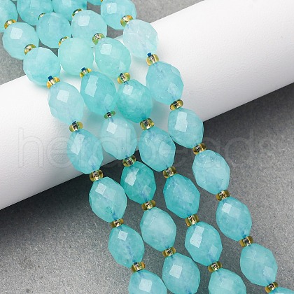Natural White Jade Beads Strands G-D305-B01-01A-1