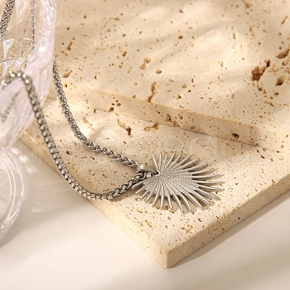 Retro Stainless Steel Pendant Hip-hop Necklaces OC7318-3-1