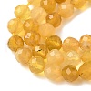 Natural Yellow Opal Beads Strands G-D306-A05-4mm-4