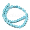 Geark Cross Natural Magnesite Beads Strands G-N0131-04D-3