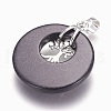 Synthetic Blue Goldstone Pendants G-F573-C02-4