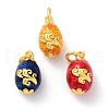 Alloy Enamel Charms ENAM-A001-01-1