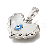 Brass Enamel Pendants KK-D328-11P-2