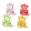 Electroplate Transparent UV Plating Acrylic Pendants OACR-I014-14-1