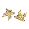 304 Stainless Steel Enamel Pendants STAS-L290-19A-G-2