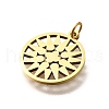 304 Stainless Steel Pendants STAS-R153-29G-2