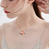 Alloy Enamel Big Pendants ENAM-CJ0001-06-6
