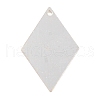 925 Sterling Silver Blank Pendants STER-F057-02S-01-1