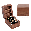 3 Slot Rectangle Wood Jewelry Storage Box CON-WH0092-20-1