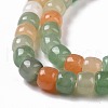 Natural Green Jade Beads Strands G-G990-C07-4