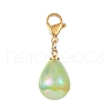 Rainbow Iridescent Acrylic Teardrop Pendant Decorations HJEW-JM01086-2