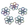 Eco-Friendly Alloy Filigree Joiners PALLOY-N163-019-NR-1