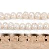 Natural Cultured Freshwater Pearl Beads Strands PEAR-I007-07X-08D-5