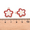 Light Gold Plated Alloy Enamel Pendants PALLOY-N176-28D-RS-3