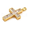 Rack Plating Brass Pendants KK-U035-18G-01-2