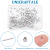 Unicraftale 200Pcs 201 Stainless Steel Beads FIND-UN0003-80-5