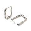 304 Stainless Steel Earring Findings STAS-O006-02B-P-2